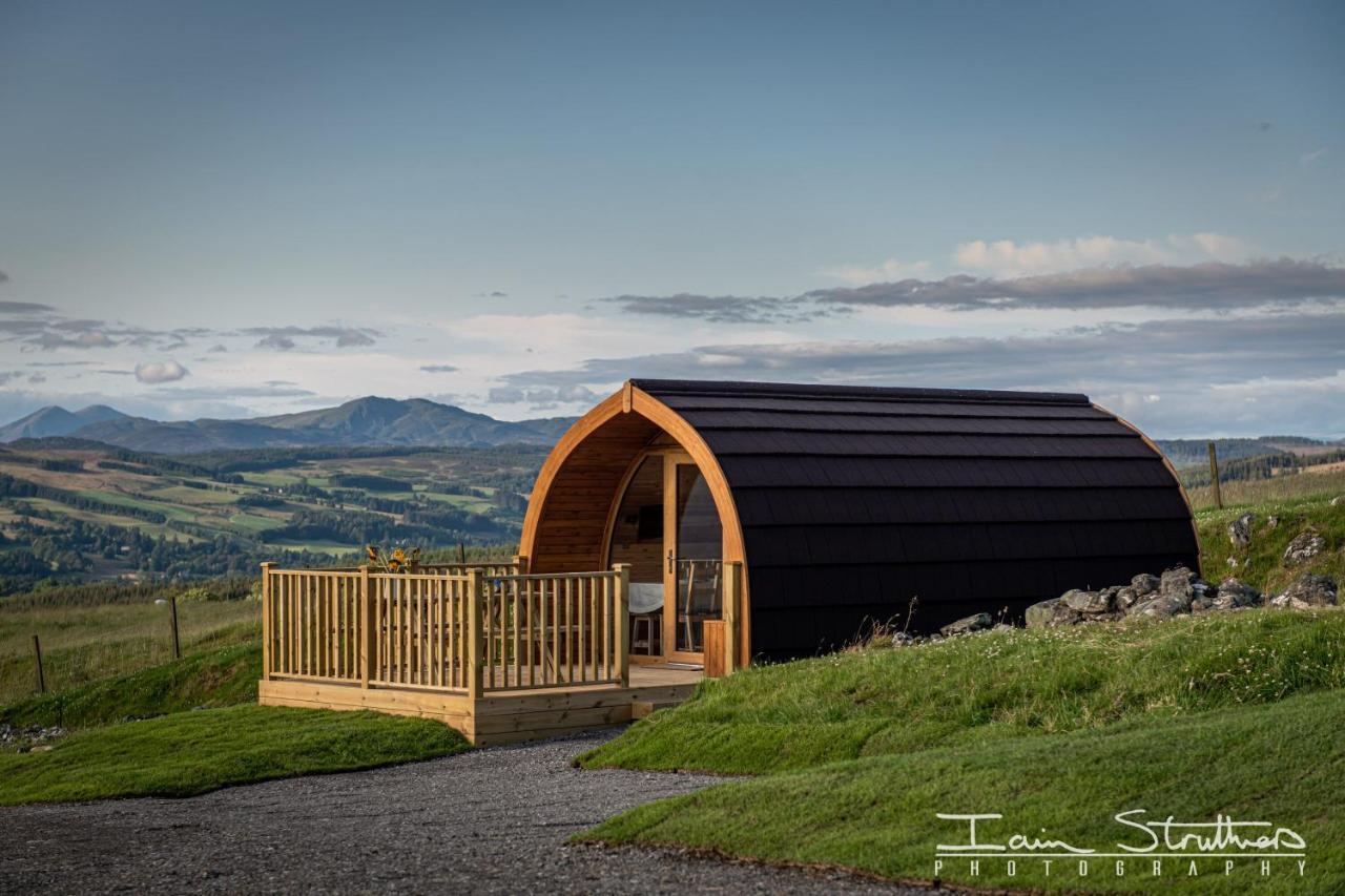 Appartement Lawers Luxury Glamping Pet Friendly Pod At Pitilie Pods à Aberfeldy Extérieur photo