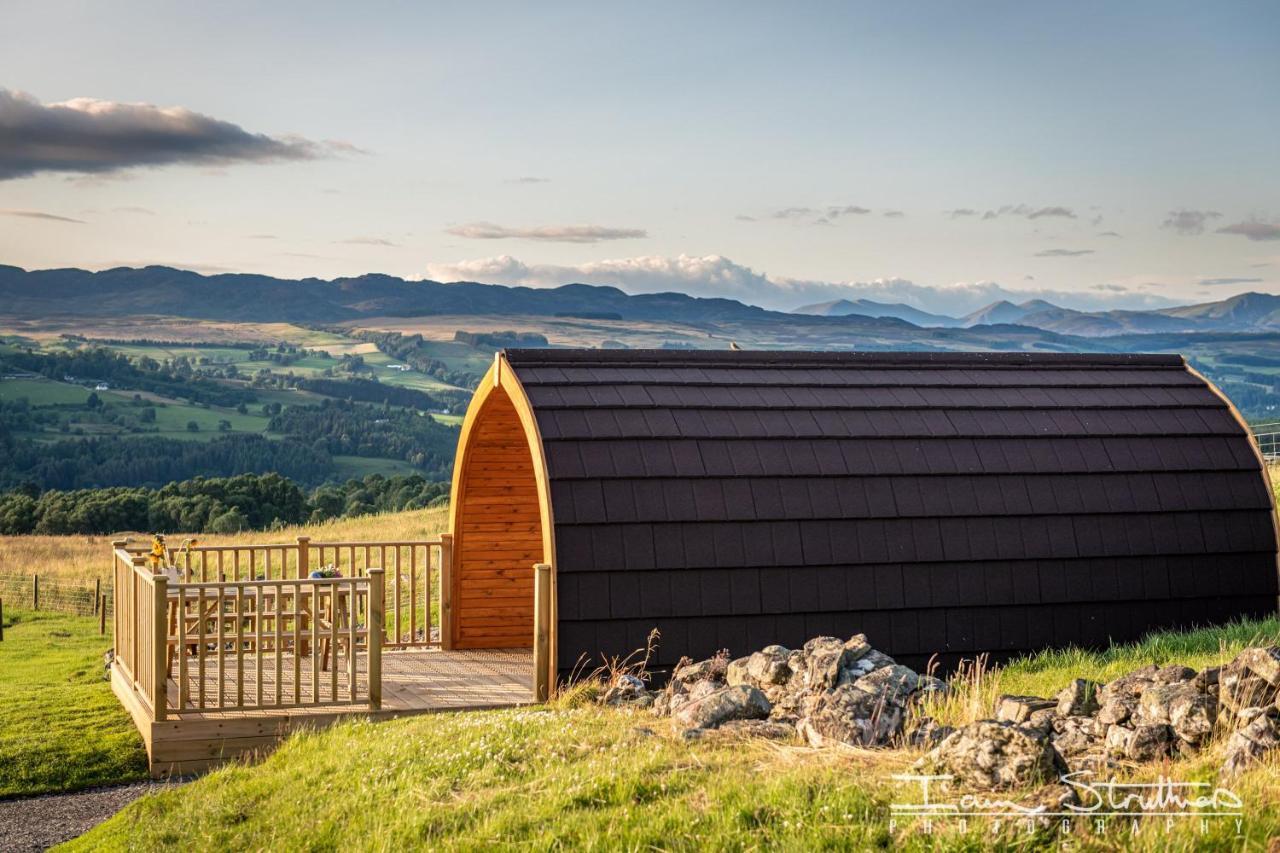 Appartement Lawers Luxury Glamping Pet Friendly Pod At Pitilie Pods à Aberfeldy Extérieur photo