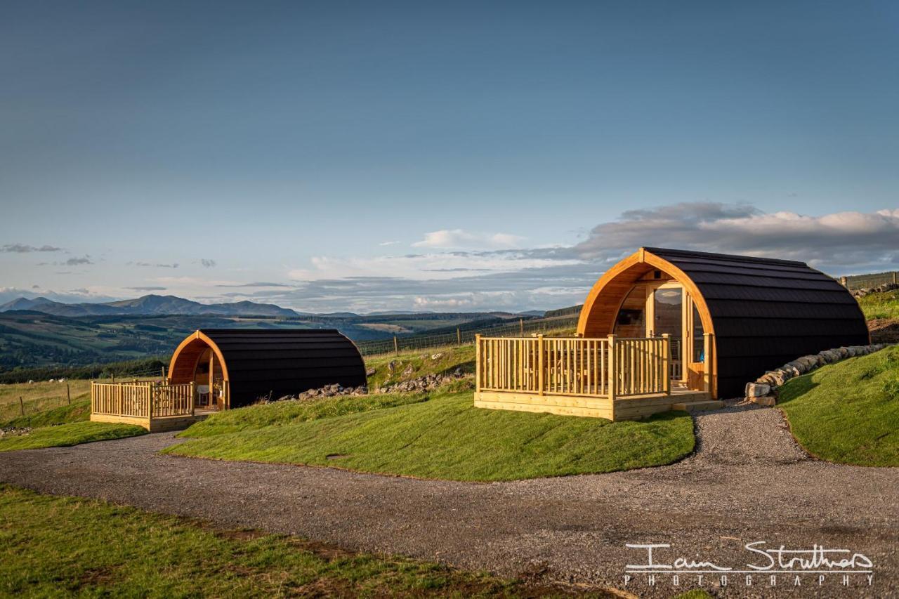 Appartement Lawers Luxury Glamping Pet Friendly Pod At Pitilie Pods à Aberfeldy Extérieur photo